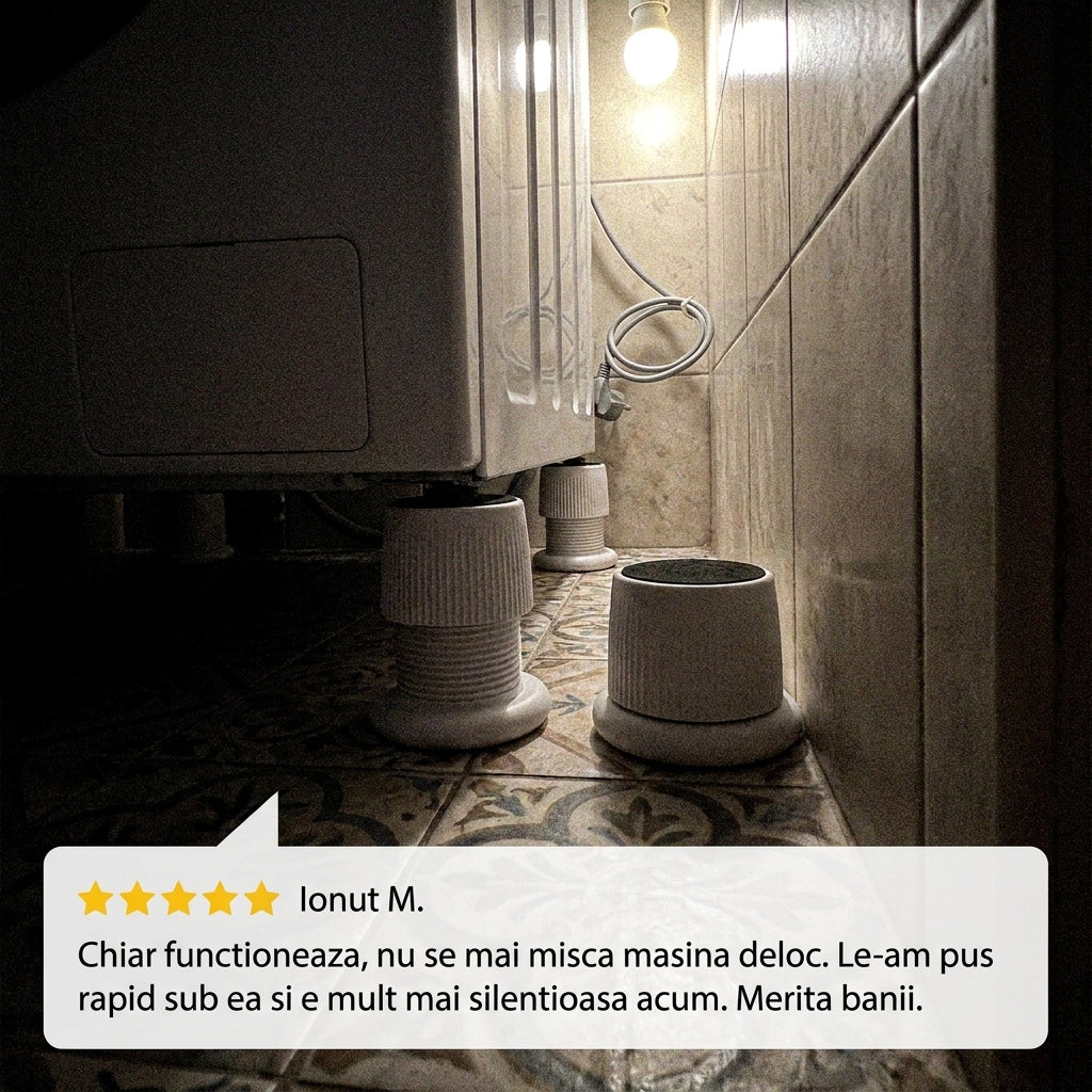 Piciorușe Antivibrații Reglabile