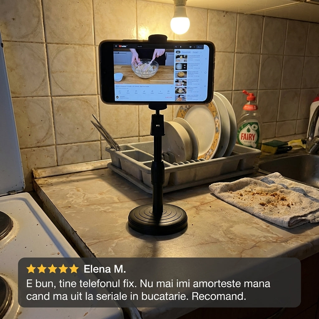 Suport Telefon Rotativ Stabil