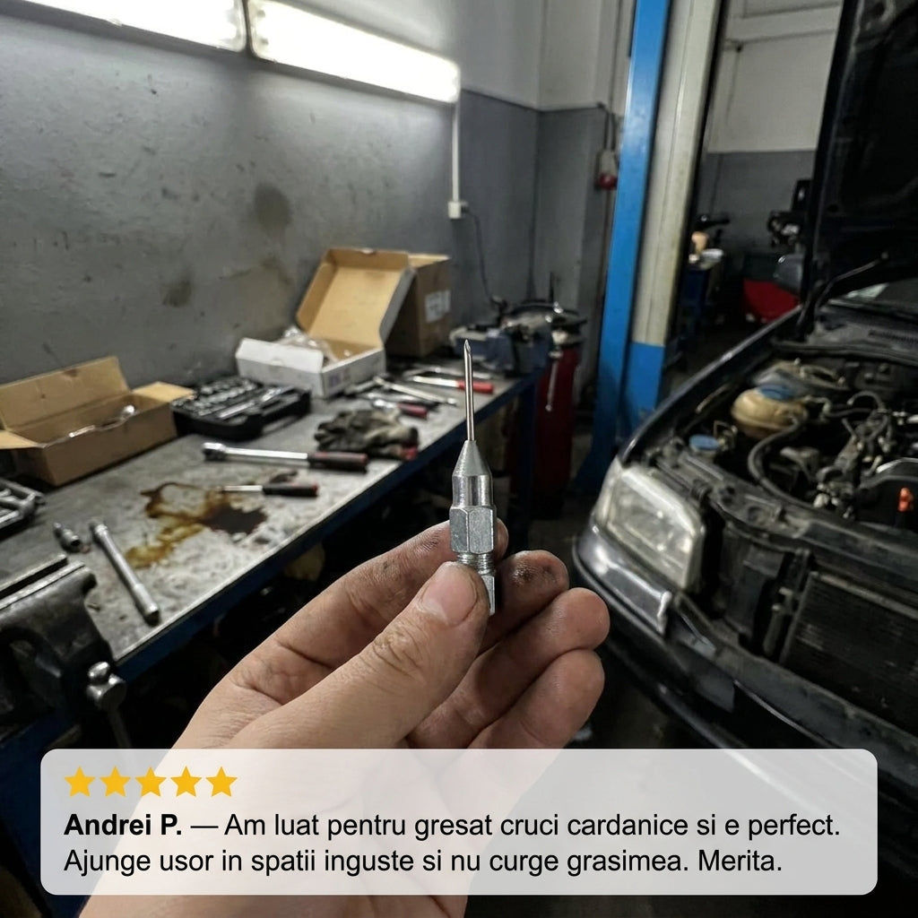 Duză Gresare cu Accesorii
