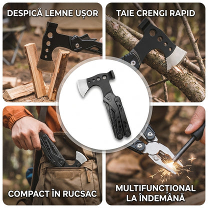 Topor Pliabil Multifunctional Supraviețuire