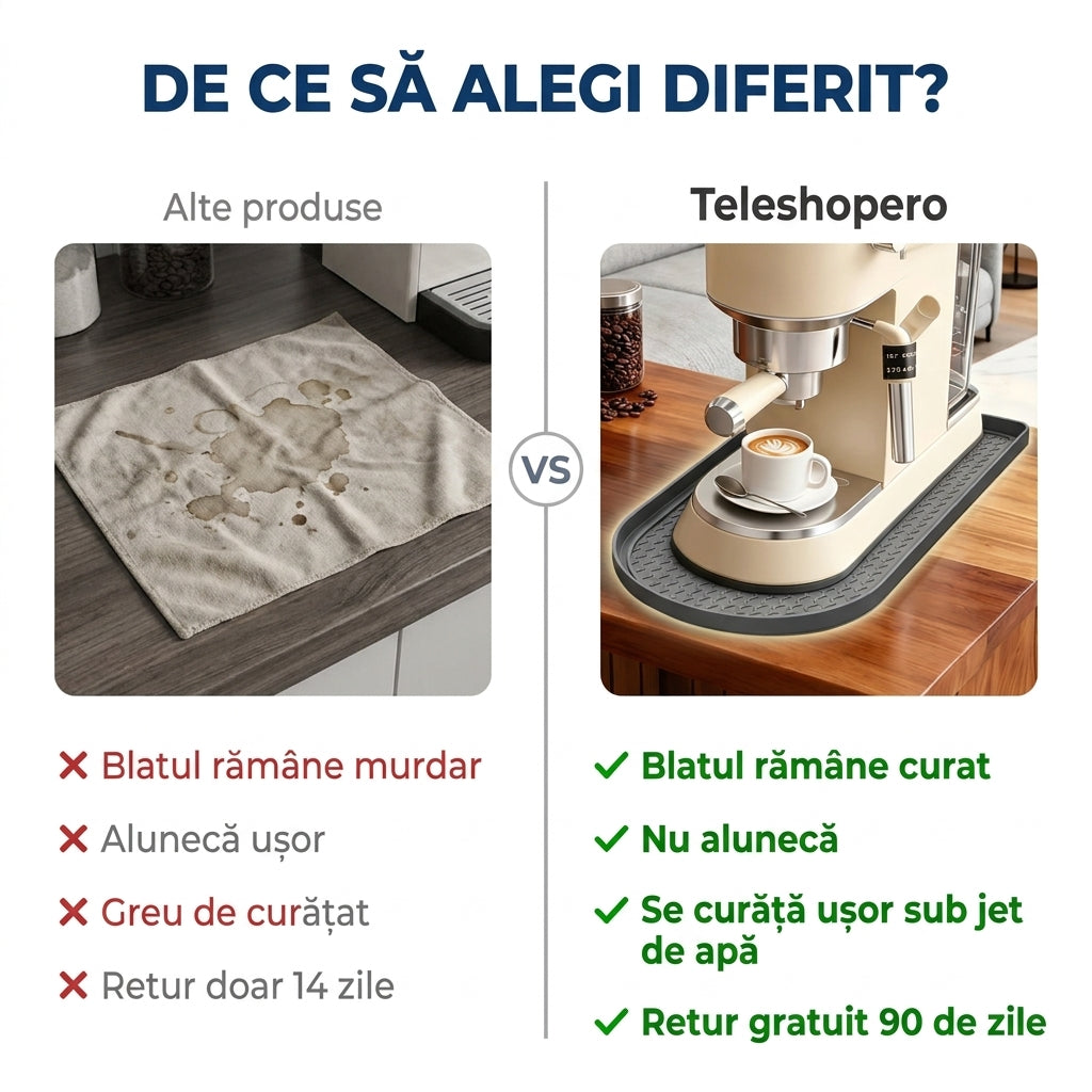 Covoraș de silicon pentru cafetieră