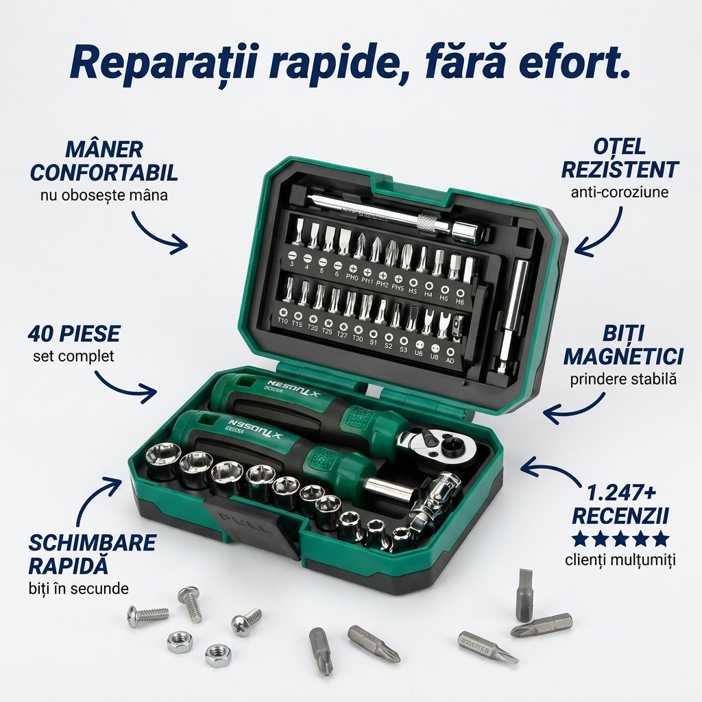 Set Chei Rachetă Multifuncțional