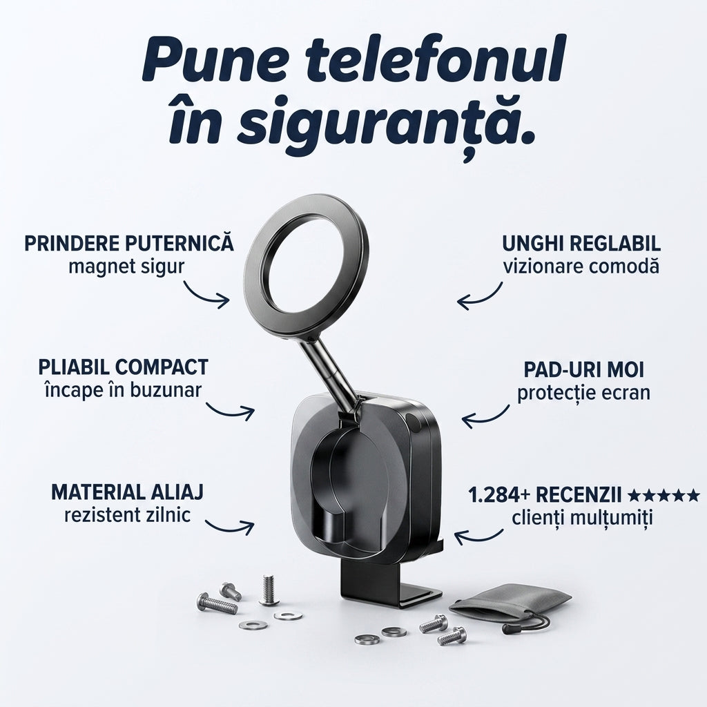 Suport Magnetic Pliabil Telefon