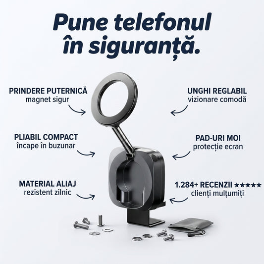 Suport Magnetic Pliabil Telefon