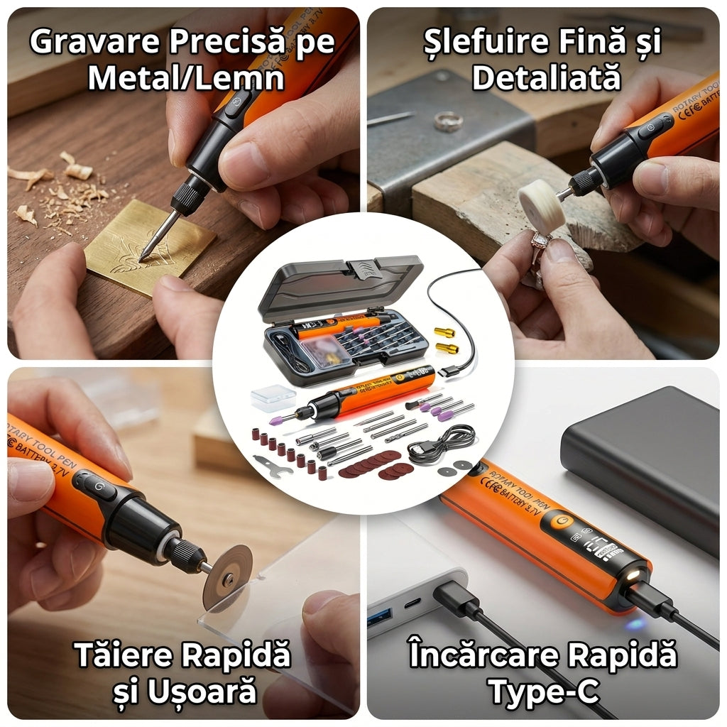 Polizor Multifuncțional Reîncărcabil