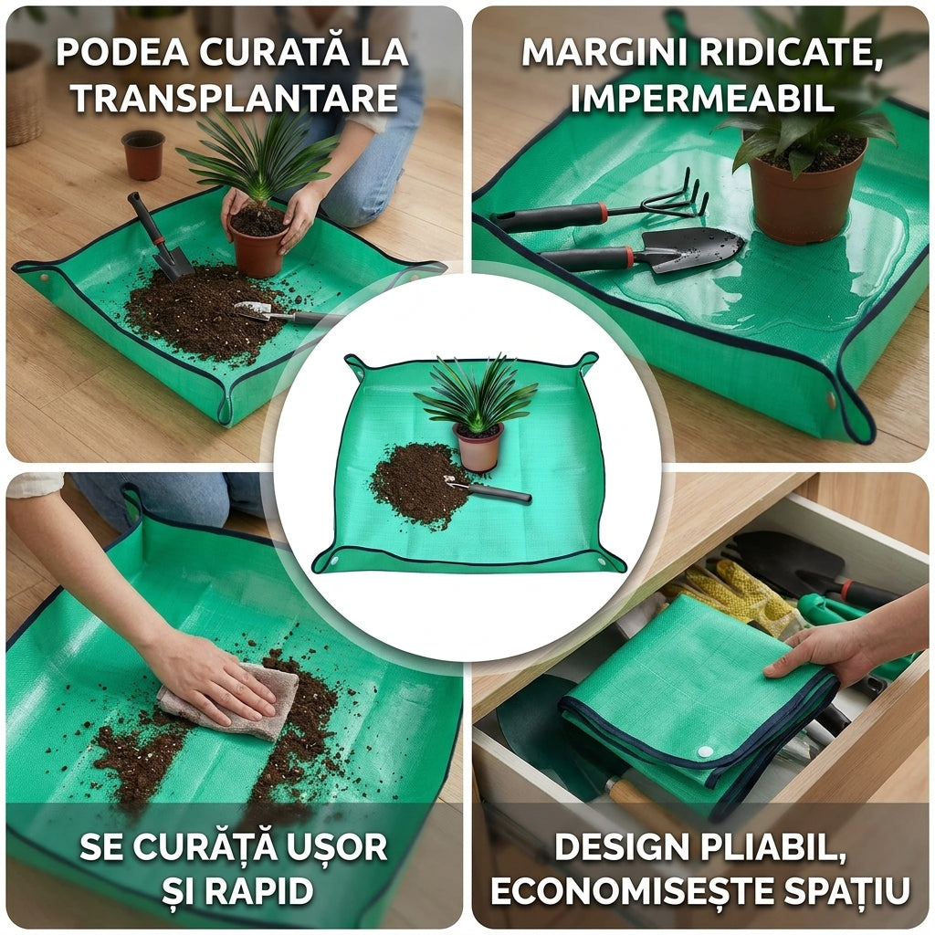 Covor Pliabil Transplantare Plante