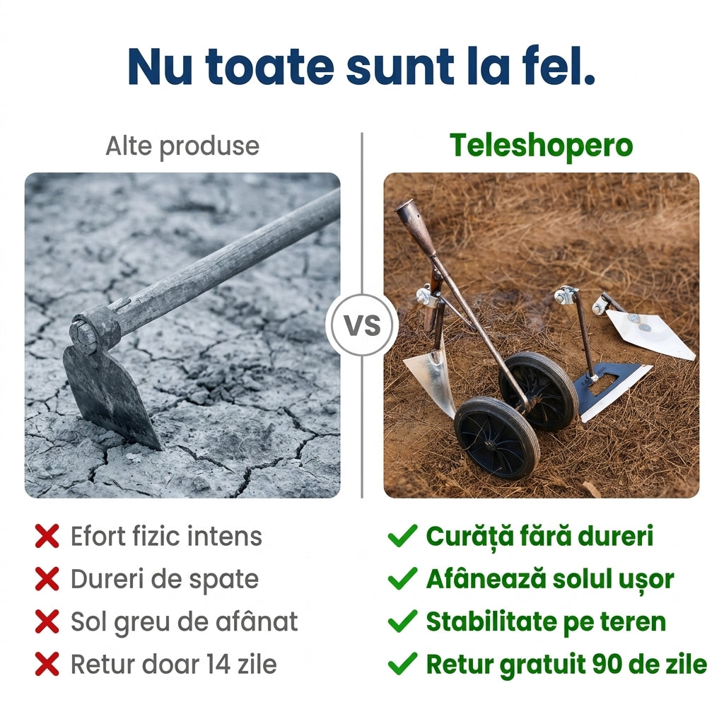 Sapă Reglabilă de Grădină