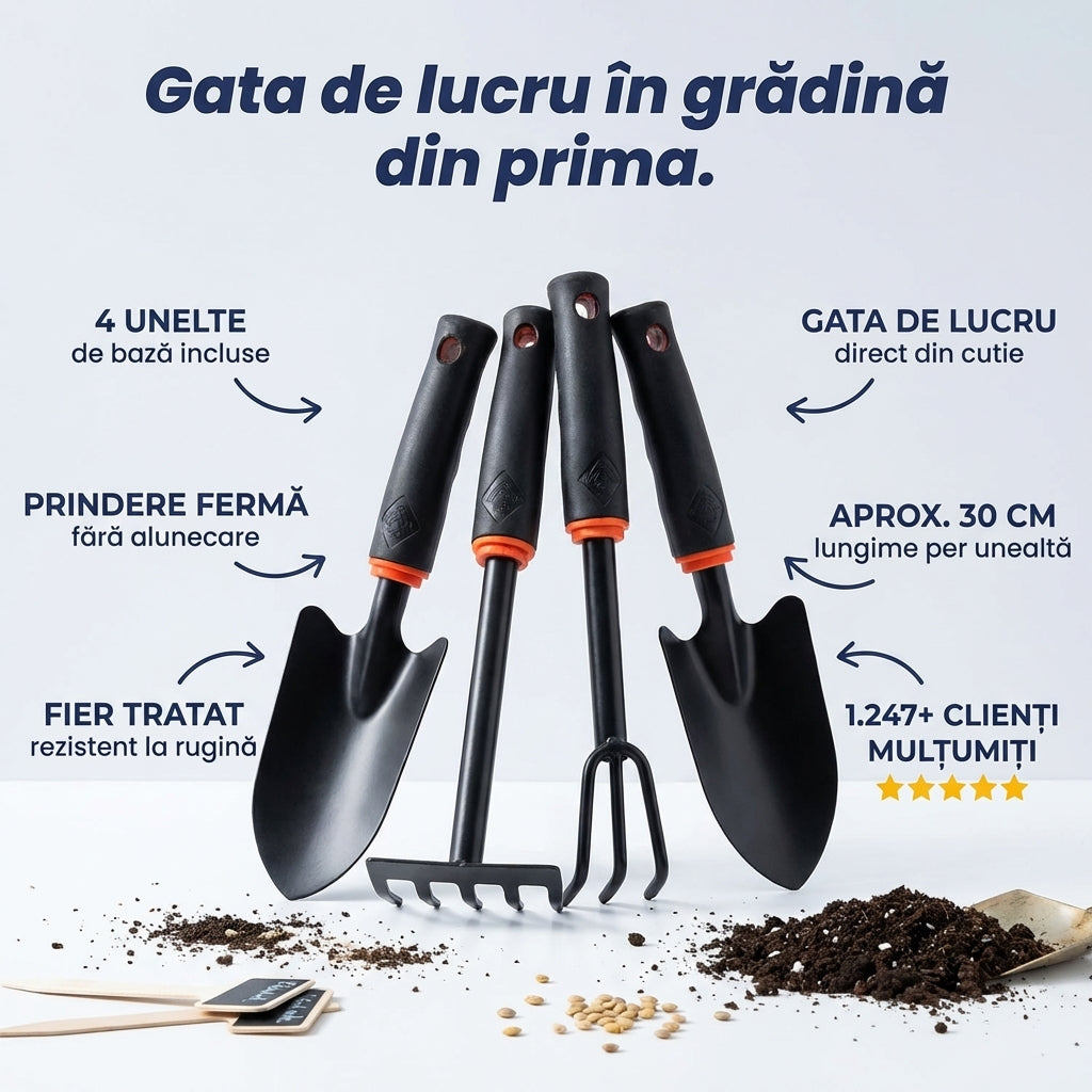 Set Grădinărit 4 Piese