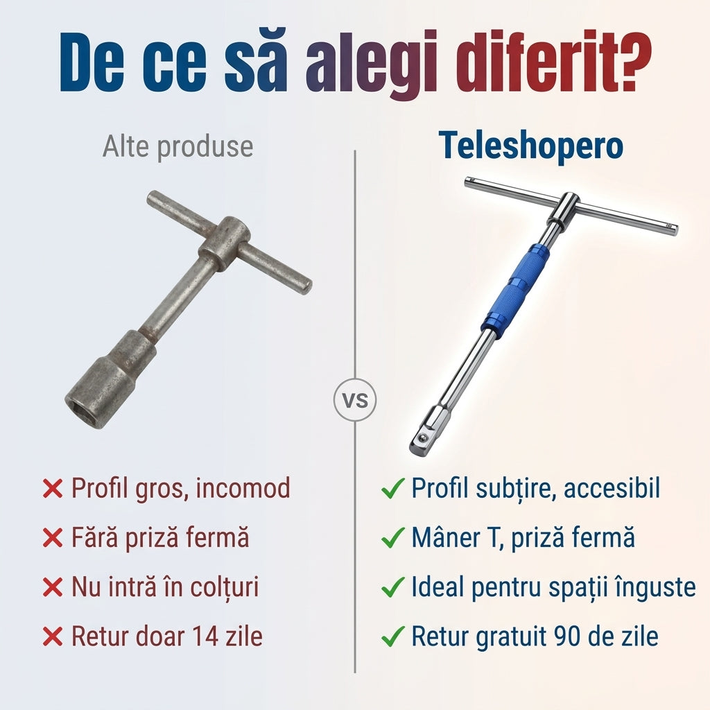 Cheie Tubușor T Multifuncțională