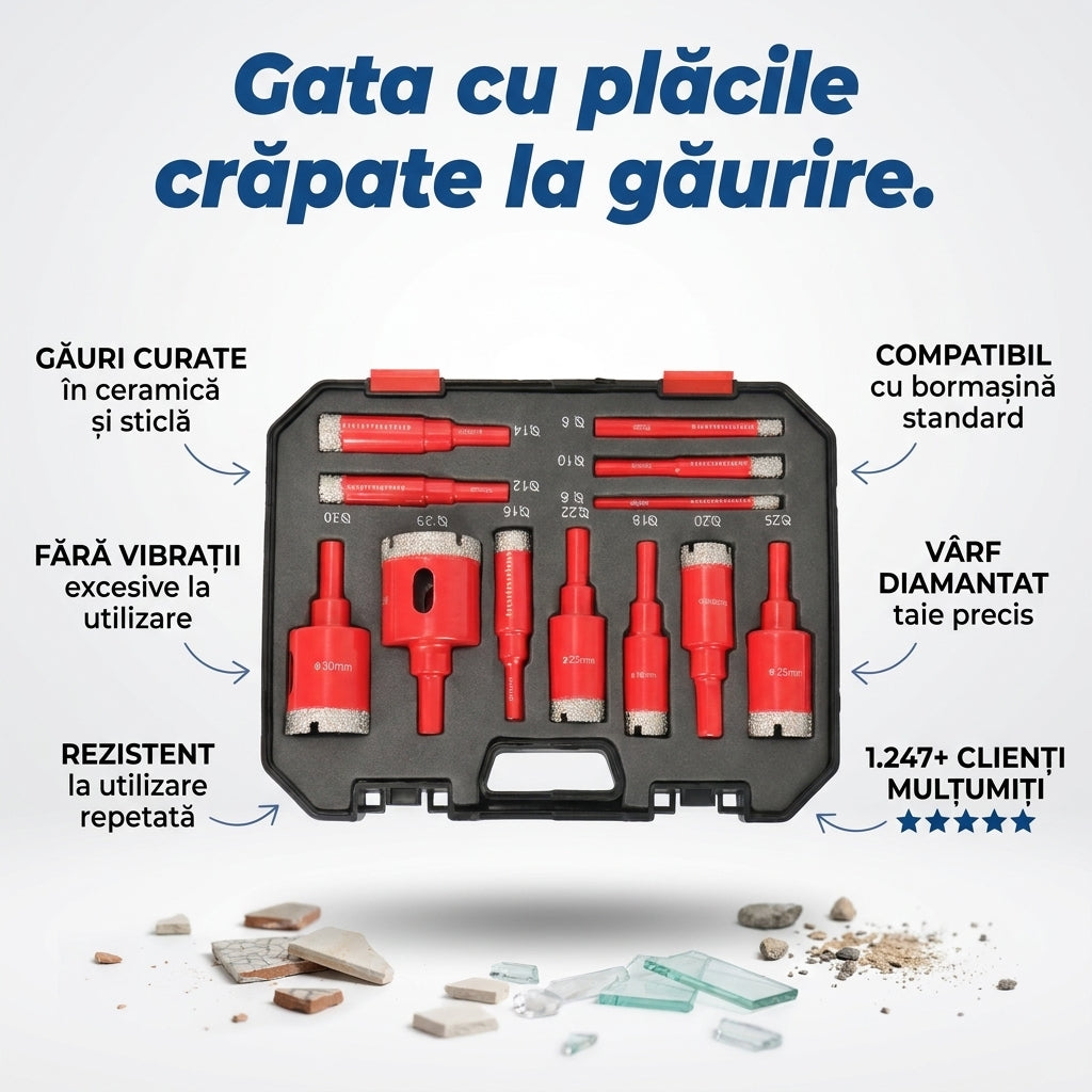 Set Burghie Diamantate