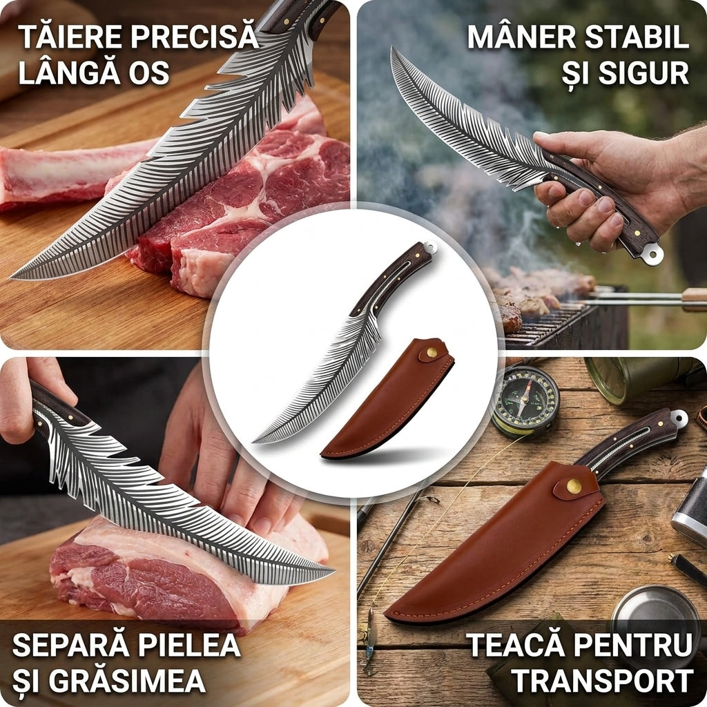 Cuțit Profesional Stil Pene