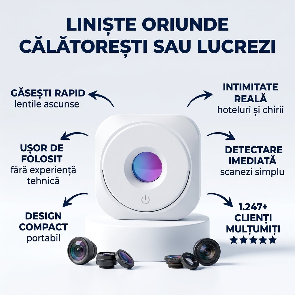 Detector Camere Ascunse Portabil