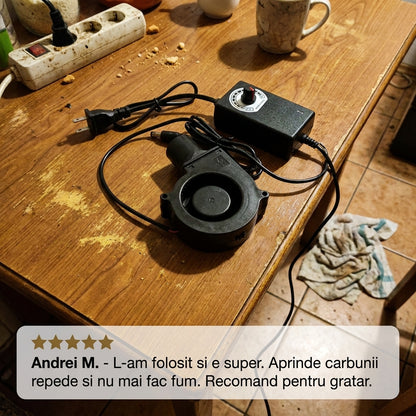 Suport Ventilator Grătar Portabil