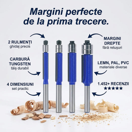 Set Freze 1/4 Flush Rulment