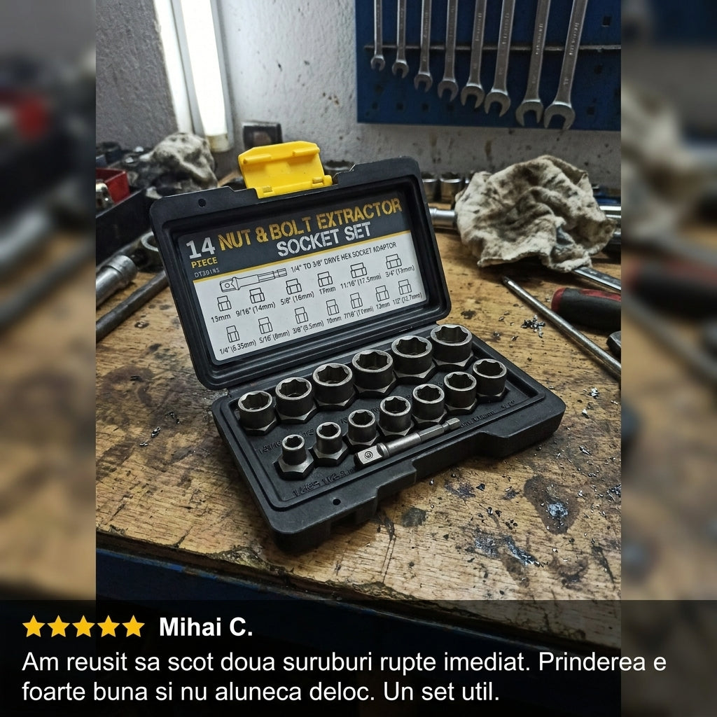Extractor Piulițe și Șuruburi