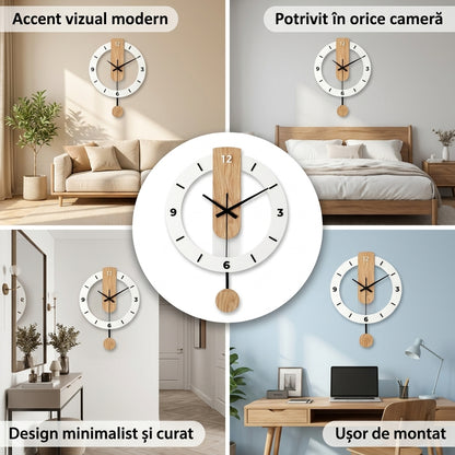 Ceas Perete Minimalist Modern
