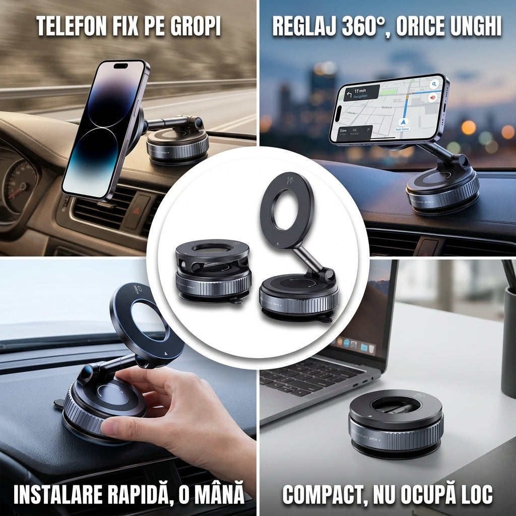 Suport Magnetic Telefon Pliabil