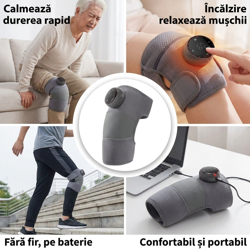 Masajer Electric pentru Genunchi