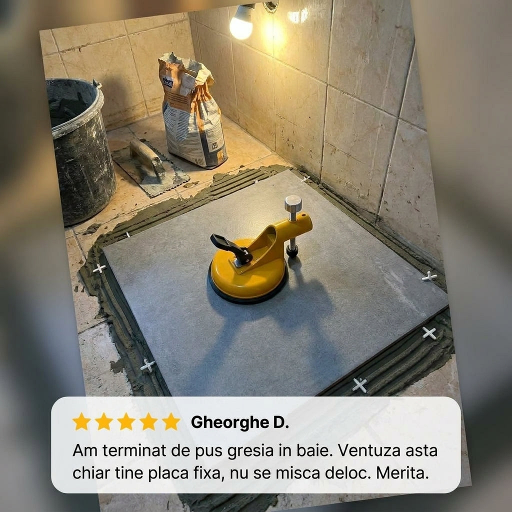 Nivelator cu Ventuză Puternică pentru Plăci Pardoseală