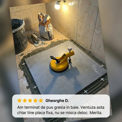 Nivelator cu Ventuză Puternică pentru Plăci Pardoseală