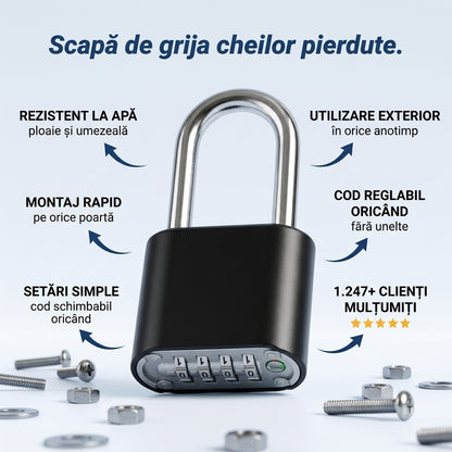 Lacăt cu Cod Numeric