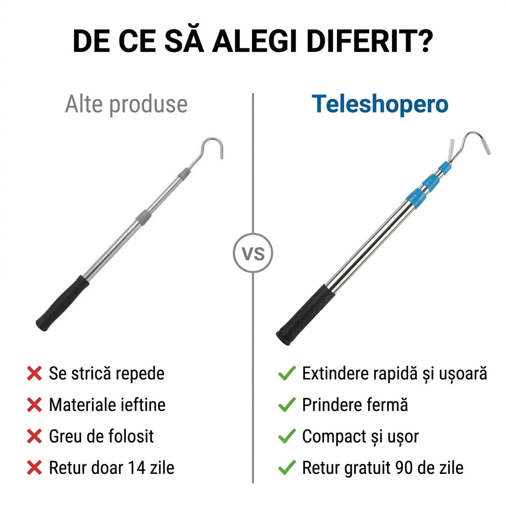 Cârlig Telescopic De Recuperare