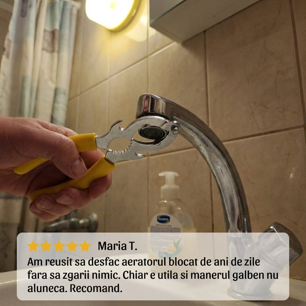 Cheie Multifuncțională Robinet Inox