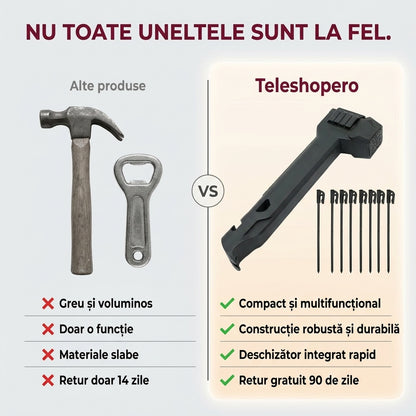 Ciocan Multifuncțional Camping