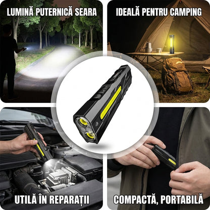 Lanternă LED T9 Pro