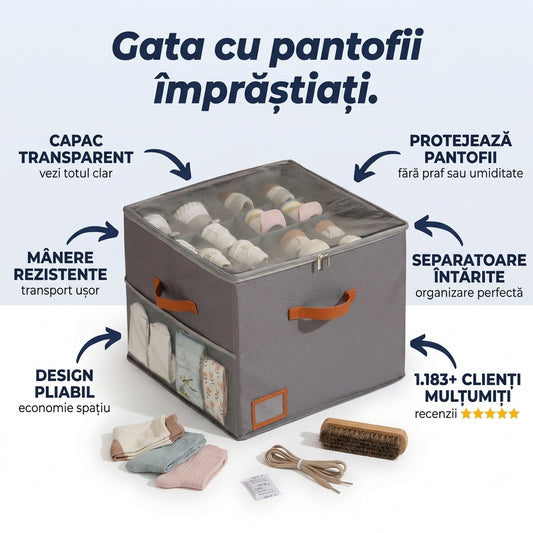 Cutie Organizare Încălțăminte Pliabilă