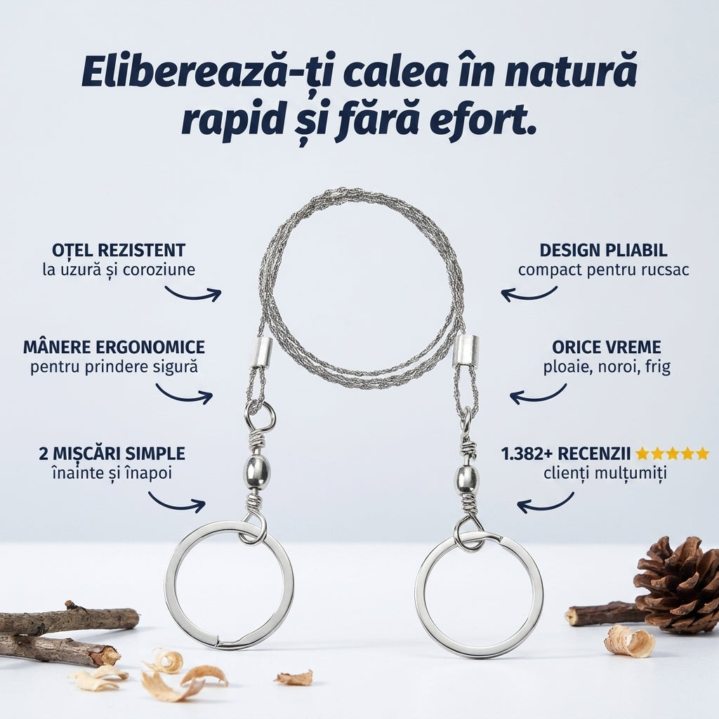 Lanț ferăstrău portabil oțel