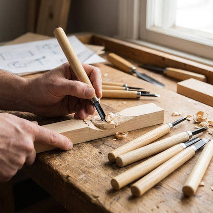 Set Unelte Sculptat Lemn