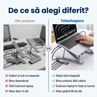 Stație Dock USB-C