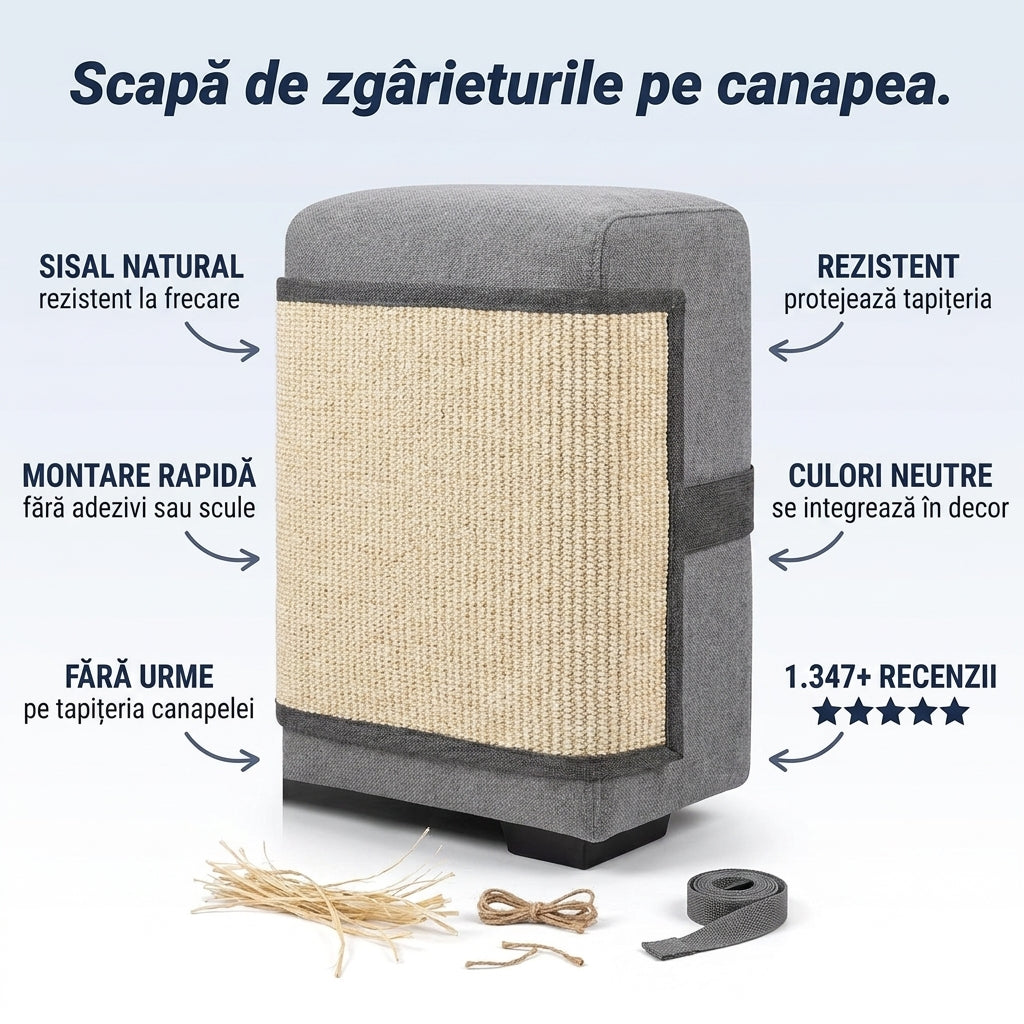 Protecție Canapea Sisal Pisici