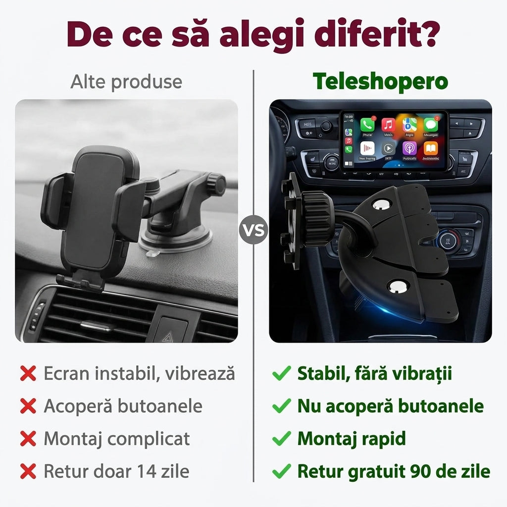 Suport CD Ecran Auto