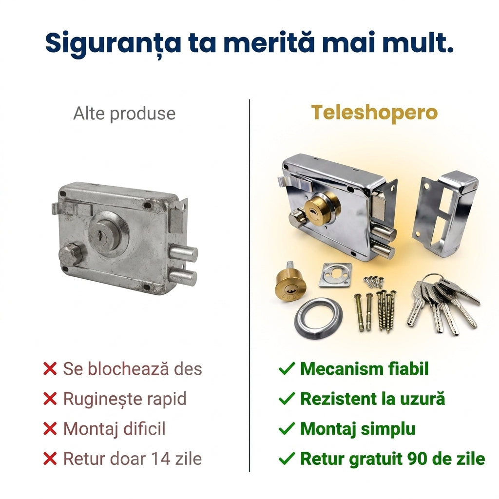 Lacăt Solid din Fier