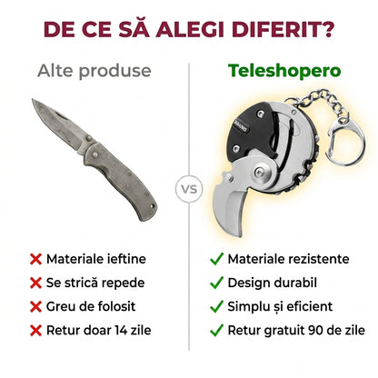 Breloc Multiunealtă EDC Compact