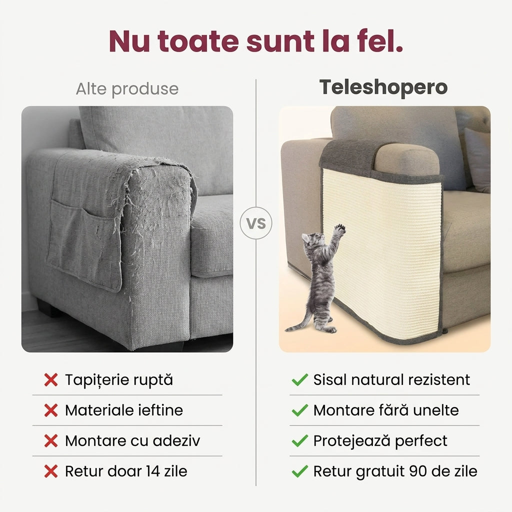 Protecție Canapea Sisal Pisici