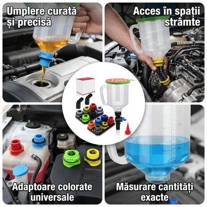 Trusă pâlnii măsurare auto