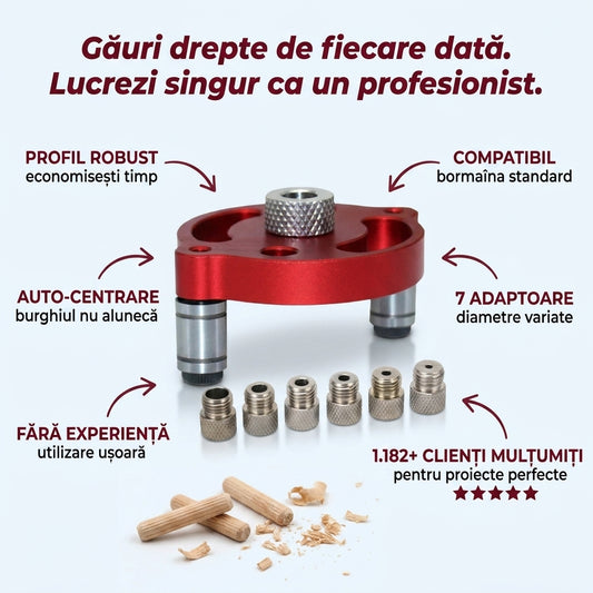 Ghid Burghiu Auto-Centrare