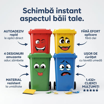 Autocolante Haioase pentru Coș