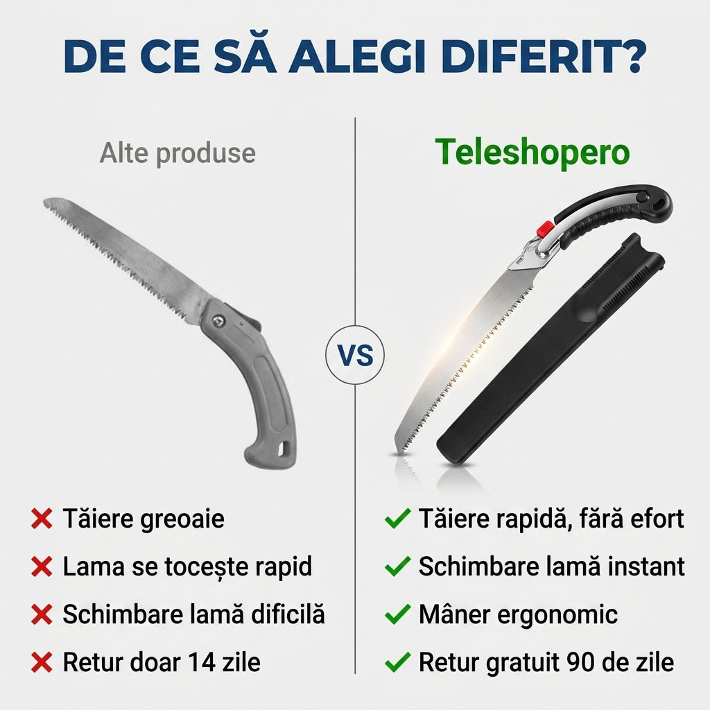 Fierăstrău Portabil de Mână