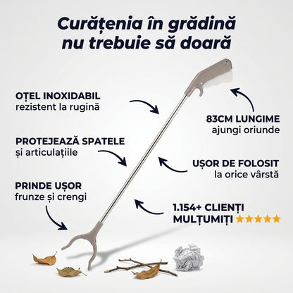 Clește Curățenie Grădină Inox