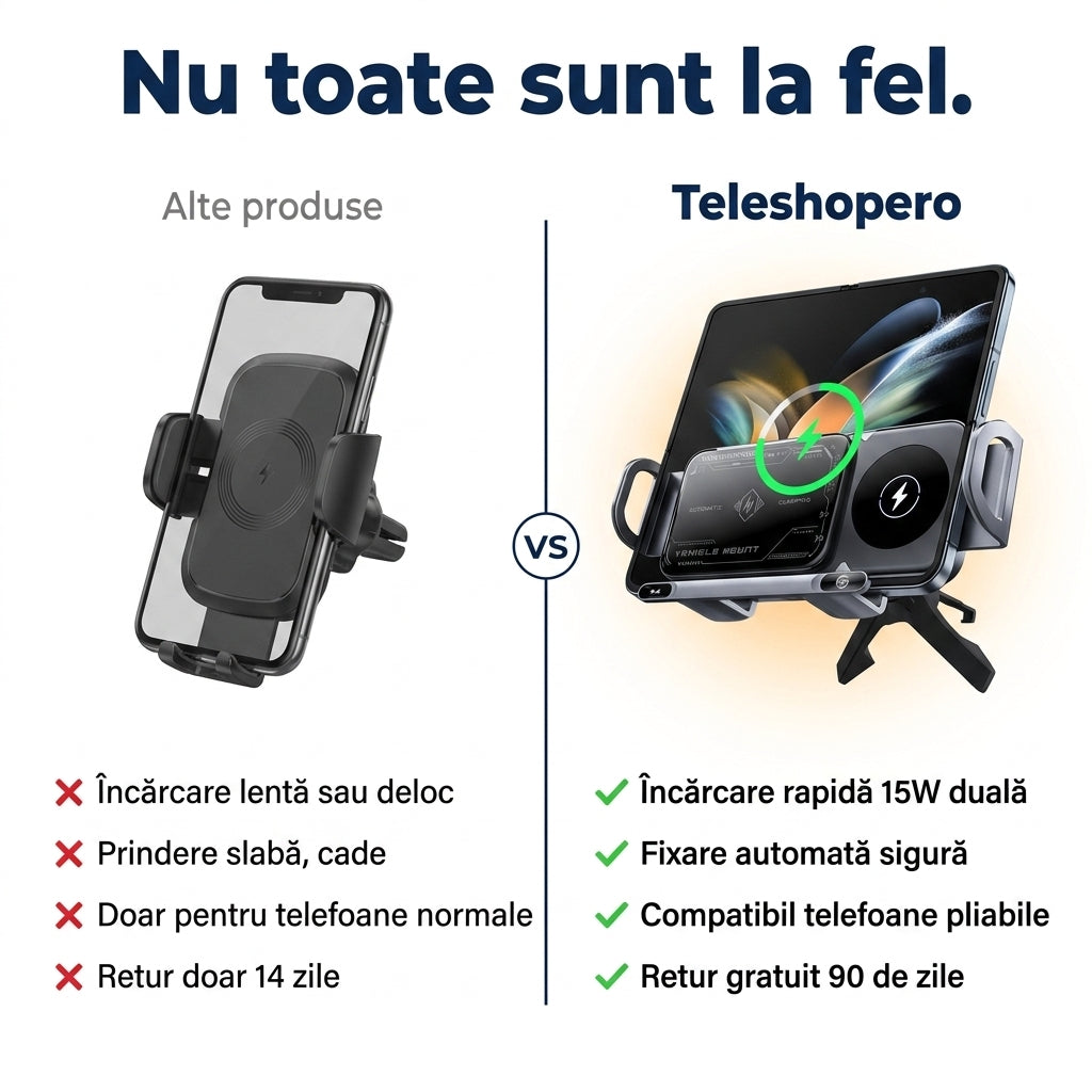 Suport Auto Încărcare Wireless
