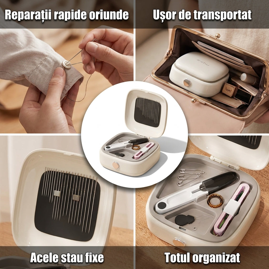 Set Trusă Cusut Magnetică Portabilă