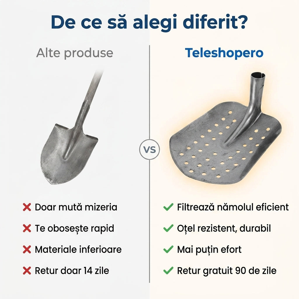 Lopată Sită Metalică