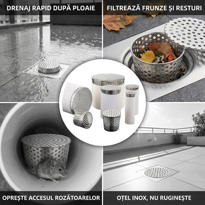 Scurgere Inox Terasă