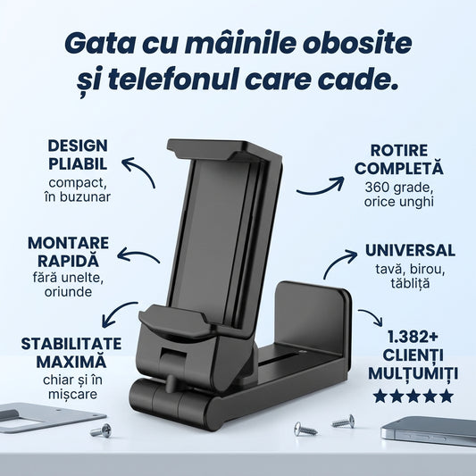 Suport Telefon Portabil Rotativ