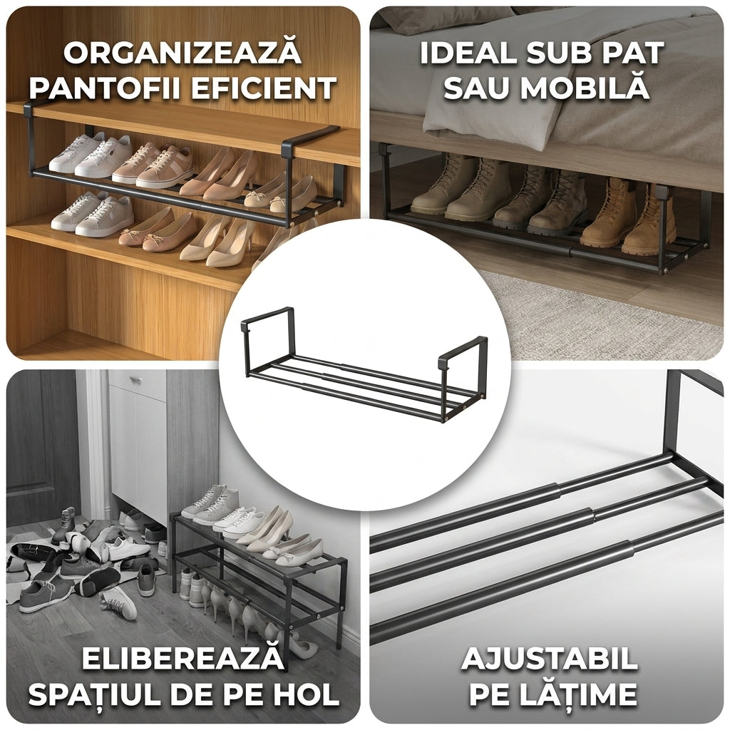 Raft Pantofi Expandabil