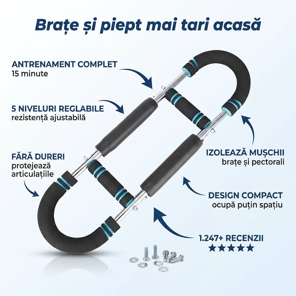 Bară Reglabilă pentru Brațe